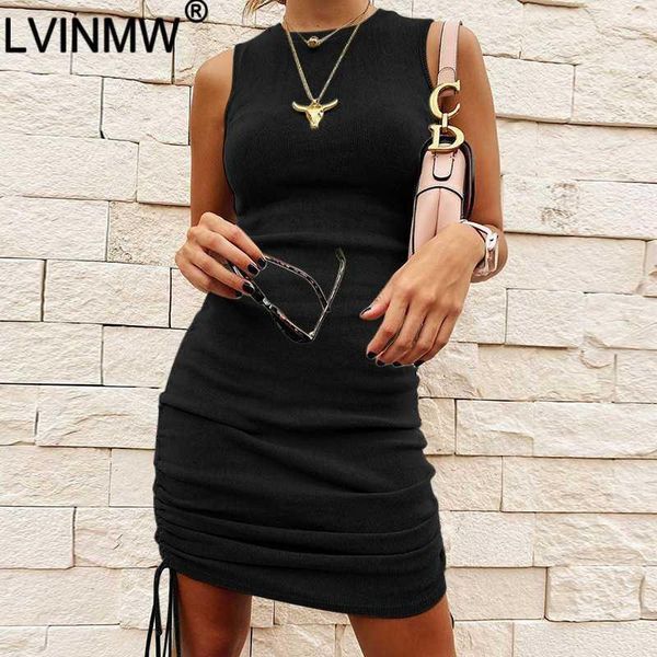 lvinmw solid o neck sleeveless skinny mini dress 2020 summer women fashion side drawstring ruched dress female party club outfit1, Black;gray
lvinmw solid o neck sleeveless skinny mini dress 2020 summer women fashion side drawstring ruched dress female party club outfit1, Black;gray