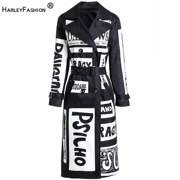 harleyfashion 2020 autumn winter women long coat letters printing high street stylish graffiti casual quality windbreaker trench, Tan;black
harleyfashion 2020 autumn winter women long coat letters printing high street stylish graffiti casual quality windbreaker trench, Tan;black