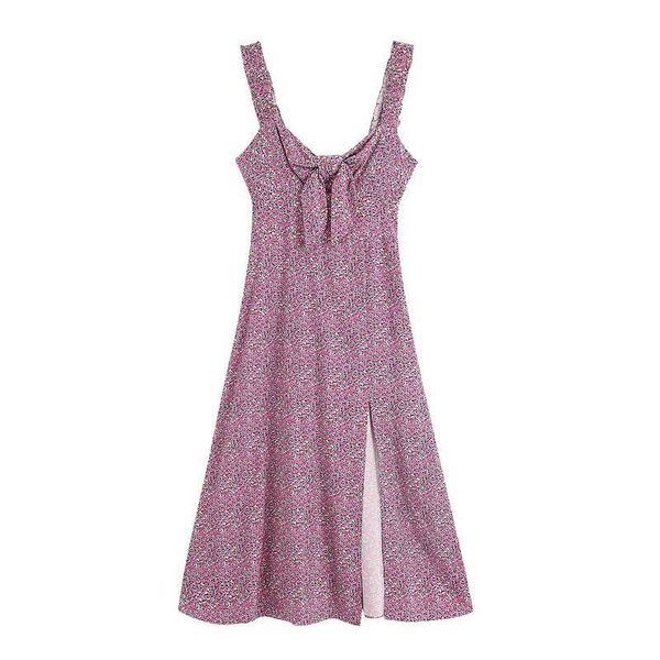 wind 2020 summer new fast fashion chest bow hem slit sling drape dress, Black;gray
wind 2020 summer new fast fashion chest bow hem slit sling drape dress, Black;gray