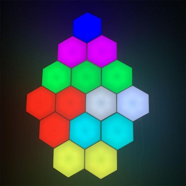 wall lamp usb second generation quantum led modular touch sensitive lighting hexagonal panel light magnetic helios lampara
wall lamp usb second generation quantum led modular touch sensitive lighting hexagonal panel light magnetic helios lampara