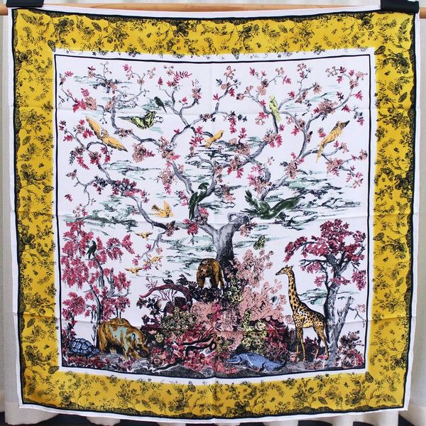 scarves a lively animal party scarf shawl pure silk neck wear accessory square fashion multi-use 88*88cm fj144, Blue;gray
scarves a lively animal party scarf shawl pure silk neck wear accessory square fashion multi-use 88*88cm fj144, Blue;gray