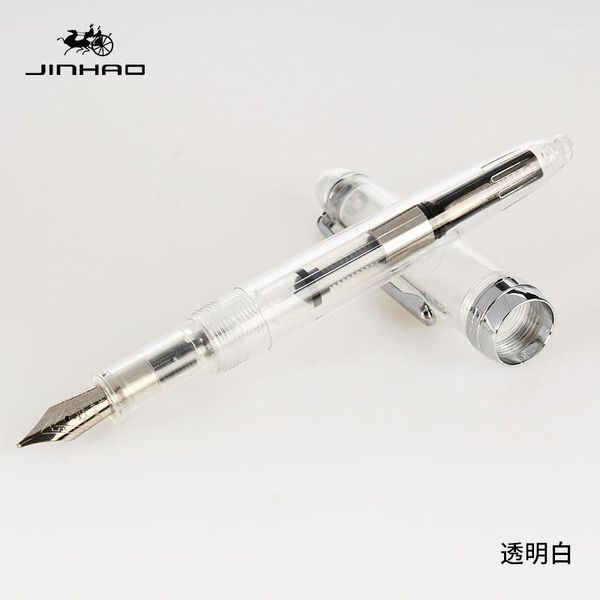 fountain pens jinhao 992 fashion transparent color pen with 0.5mm f nib resin ink for writing school supplies 1
fountain pens jinhao 992 fashion transparent color pen with 0.5mm f nib resin ink for writing school supplies 1