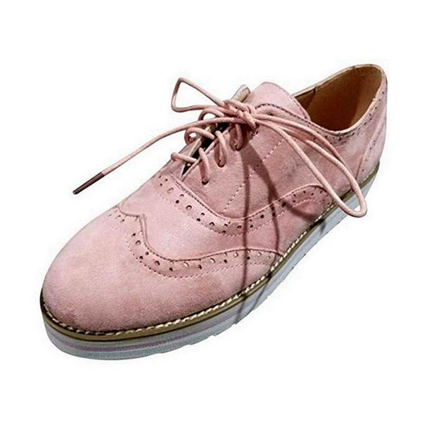 new spring women platform shoes woman brogue patent leather flats lace up footwear female flat oxford shoes for women, Black 
new spring women platform shoes woman brogue patent leather flats lace up footwear female flat oxford shoes for women, Black
