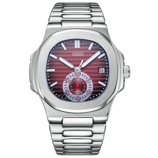 classic parrot series men's watch sports watch automatic mechanical elegant men watch brand luxury 5712/1 stainless steel, Slivery;brown
classic parrot series men's watch sports watch automatic mechanical elegant men watch brand luxury 5712/1 stainless steel, Slivery;brown