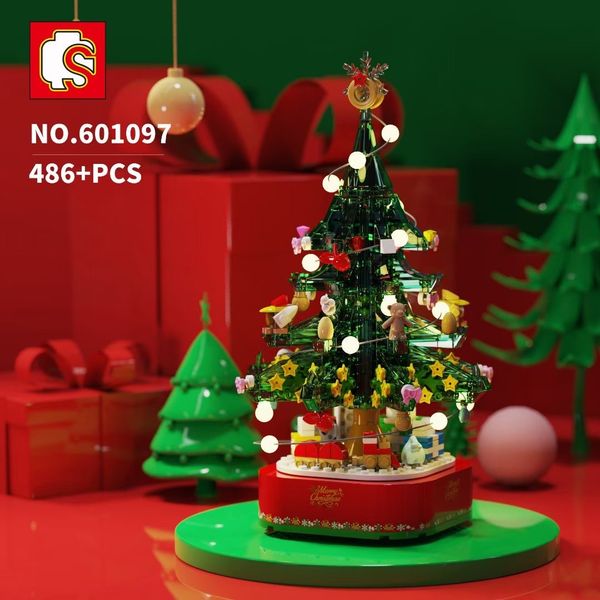 senbao 601097 building block toys christmas tree music box can be rotated with light gift
senbao 601097 building block toys christmas tree music box can be rotated with light gift