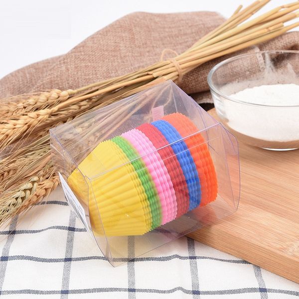 new}round 7cm silicone cupcake cups 6 color 24 pcs muffin pan bakeware pastry tools kitchen accessories dhc1967
new}round 7cm silicone cupcake cups 6 color 24 pcs muffin pan bakeware pastry tools kitchen accessories dhc1967