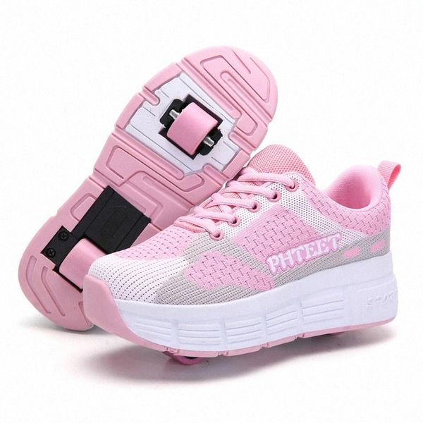 size 31-39 wheel skating sneakers for kids boys girls roller shoes with on double wheels children boy girl skate tennis shoes #pj1c
size 31-39 wheel skating sneakers for kids boys girls roller shoes with on double wheels children boy girl skate tennis shoes #pj1c
