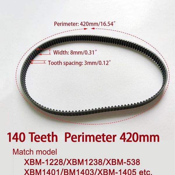 140t breadmaker conveyor belts bread machine belts bread maker parts 140teeth perimeter 420mm kitchen appliance acc wmttcz
140t breadmaker conveyor belts bread machine belts bread maker parts 140teeth perimeter 420mm kitchen appliance acc wmttcz