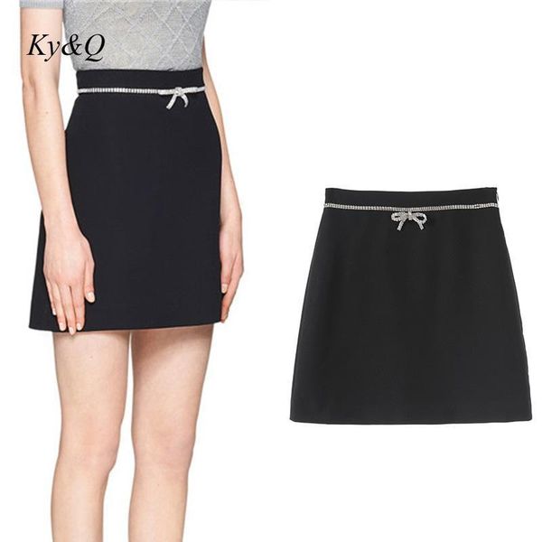 runway brand designer 2021 autumn winter women bow beading skirt slim high waist a-line luxury mini skirts fashion clothes black
runway brand designer 2021 autumn winter women bow beading skirt slim high waist a-line luxury mini skirts fashion clothes black