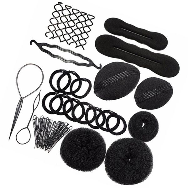 65pcs simple chic safe hair styling set hair styling supplies for home shop store, Brown
65pcs simple chic safe hair styling set hair styling supplies for home shop store, Brown