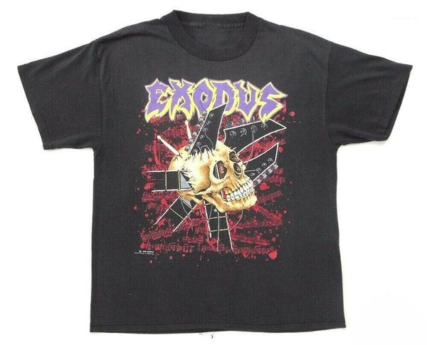 exodus t-shirt impact is imminent tour cities thrash metal concert printing men tee shirt1, White;black
exodus t-shirt impact is imminent tour cities thrash metal concert printing men tee shirt1, White;black