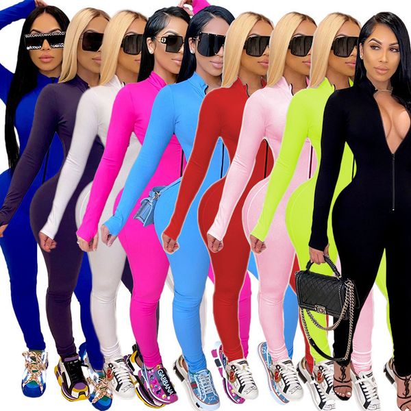 women designers clothes winter jumpsuit casual sports tracksuits suit slim long sleeve pink fashion onesies rompers dhl new sqvs, Gray
women designers clothes winter jumpsuit casual sports tracksuits suit slim long sleeve pink fashion onesies rompers dhl new sqvs, Gray