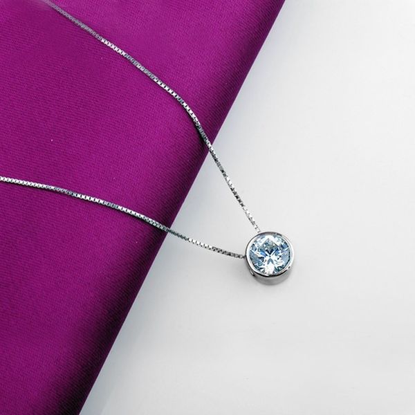 sterling diamond silver pendant 1ct simulate statement necklace fashion class women girls lady love wedding jewelry
sterling diamond silver pendant 1ct simulate statement necklace fashion class women girls lady love wedding jewelry