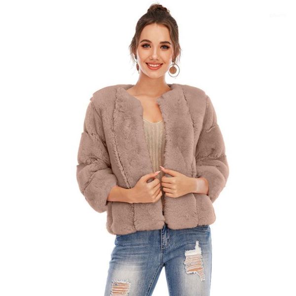autumn winter fashion faux fur coat round neck short coat long sleeve thicken keep warm elegant luxury black1, Black
autumn winter fashion faux fur coat round neck short coat long sleeve thicken keep warm elegant luxury black1, Black