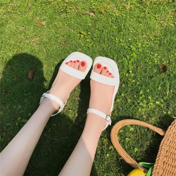 cootelili women summer sandals platform wedges sandals fashion shoes 2020 new fashion sandal square toe buckle basic #rh2e, Black
cootelili women summer sandals platform wedges sandals fashion shoes 2020 new fashion sandal square toe buckle basic #rh2e, Black