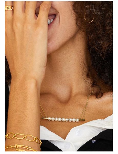 chains 2021 s925 silver necklace girls row beads clavicle chain luxury jewelry round pearl shell bead pendant valentine's day gift
chains 2021 s925 silver necklace girls row beads clavicle chain luxury jewelry round pearl shell bead pendant valentine's day gift