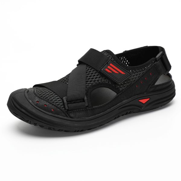 summer british style outdoors sandals beach breatahble covers toe casual sandal chaussure homme sandale shoes mans kp7z, Black
summer british style outdoors sandals beach breatahble covers toe casual sandal chaussure homme sandale shoes mans kp7z, Black