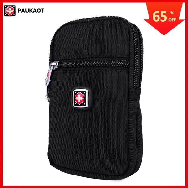 paukaot men waist packs belt bag casual fanny phone pouch purse bum hip pockets vertical waterproof zipper small bags for male 201130
paukaot men waist packs belt bag casual fanny phone pouch purse bum hip pockets vertical waterproof zipper small bags for male 201130