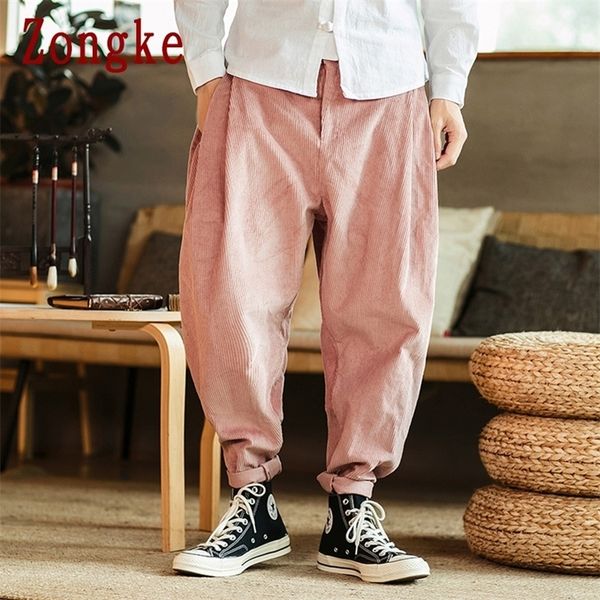 zongke thick corduroy pants men japanese streetwear sweat pants men fashion joggers men pants sweatpants hip hop 2020 autumn lj201217, Black
zongke thick corduroy pants men japanese streetwear sweat pants men fashion joggers men pants sweatpants hip hop 2020 autumn lj201217, Black