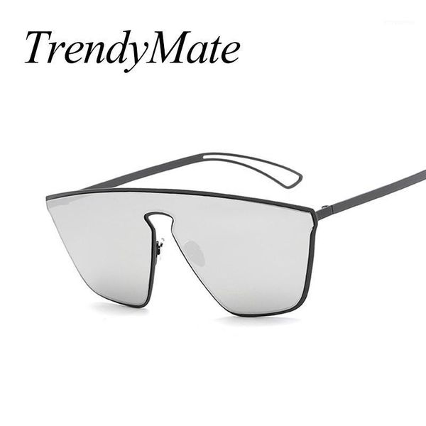 trendymate oversized clear lens sunglasses women brand designer one lens alloy sun glasses for men and women large uv400 763t1, White;black
trendymate oversized clear lens sunglasses women brand designer one lens alloy sun glasses for men and women large uv400 763t1, White;black