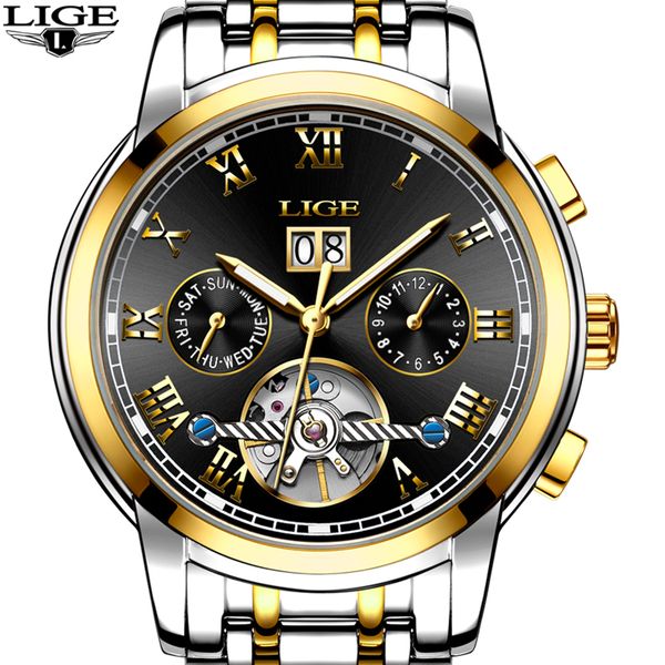 sports full lige watch luxury military watches men's mechanical wrist relojes steel waterproof automatic man brand men mmsdg, Slivery;brown
sports full lige watch luxury military watches men's mechanical wrist relojes steel waterproof automatic man brand men mmsdg, Slivery;brown
