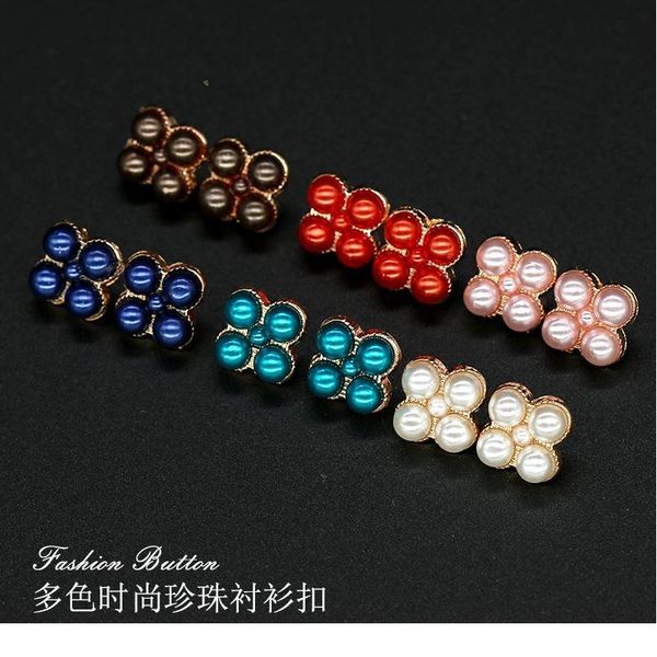 10pcs shirt flower pearl craft decorative buttons for clothing needlework small sewing gold metal button on clothes d bbyqfy, Blike;white
10pcs shirt flower pearl craft decorative buttons for clothing needlework small sewing gold metal button on clothes d bbyqfy, Blike;white