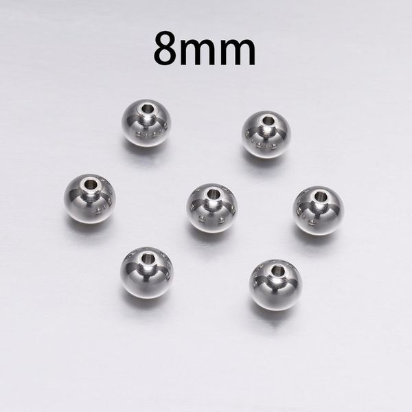 30-100pcs round seed beads stainless steel loose spacer beads for jewelry making bracelet big hole beads findings supplies wmtscn bdesybag
30-100pcs round seed beads stainless steel loose spacer beads for jewelry making bracelet big hole beads findings supplies wmtscn bdesybag