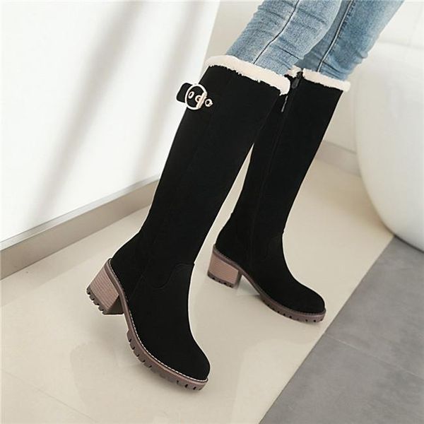 boots ymechic winter keep warm thick snow women chunky high heels knee long motorcycle ridding female shoes plus size1, Black
boots ymechic winter keep warm thick snow women chunky high heels knee long motorcycle ridding female shoes plus size1, Black