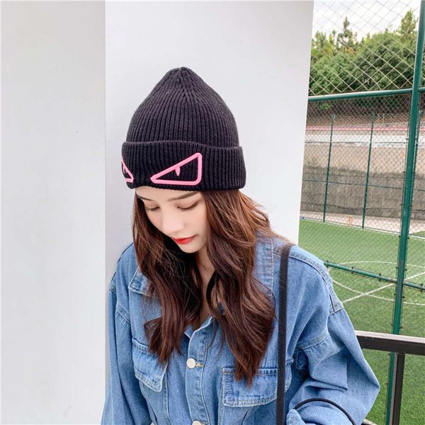 wool children's autumn and winter warm cover korean versatile monster eyes lovers knitted melon skin hat fashion, Black;green
wool children's autumn and winter warm cover korean versatile monster eyes lovers knitted melon skin hat fashion, Black;green