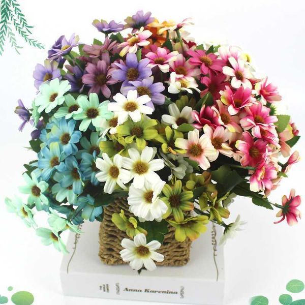 decorative flowers & wreaths 1 bouquet artificial daisy silk fake flower fleur with plastic leaves flores for diy home garden wedding decora
decorative flowers & wreaths 1 bouquet artificial daisy silk fake flower fleur with plastic leaves flores for diy home garden wedding decora