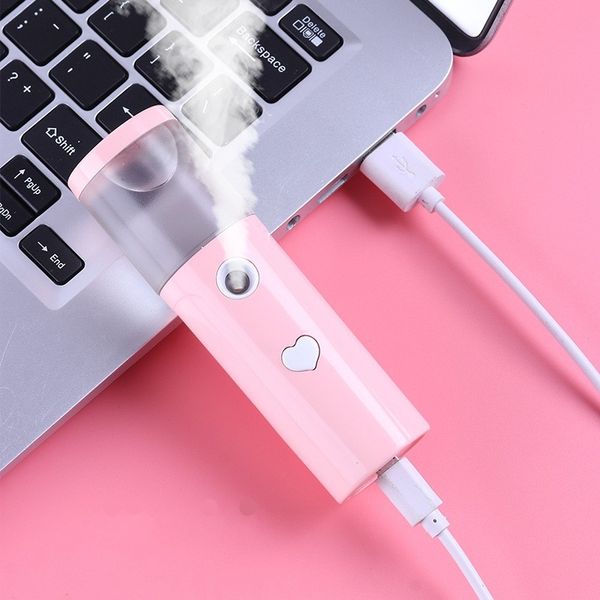 13cm water supply instruments love heart cold spray facial machine small portable cosmetic face steaming devices usb women 6 5cl g2
13cm water supply instruments love heart cold spray facial machine small portable cosmetic face steaming devices usb women 6 5cl g2