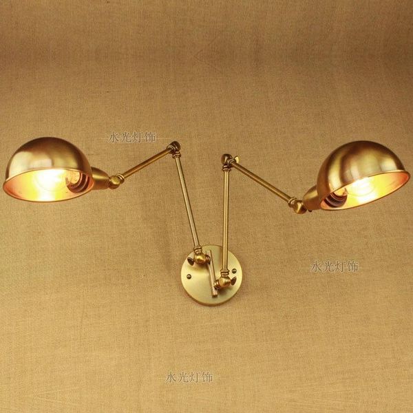 bar vintage 2-arm swing wall lamp e27 mechanical wall lighting sconce for home living room study retro industrial fixtures
bar vintage 2-arm swing wall lamp e27 mechanical wall lighting sconce for home living room study retro industrial fixtures