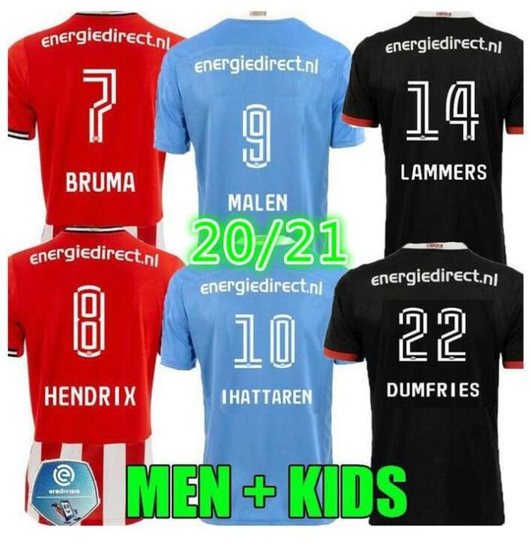 kids kit eindhoven soccer jersey 20 21 bruma hendrix malen lammers rosario gakpo dumfries ihattaren doan football shirt, Black;yellow
kids kit eindhoven soccer jersey 20 21 bruma hendrix malen lammers rosario gakpo dumfries ihattaren doan football shirt, Black;yellow