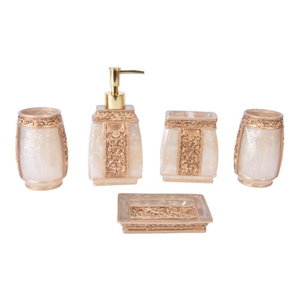 bath accessory set five-piece bathroom accessories european rome aristocracy sets lotion dispenser resin cup toothbrush holder
bath accessory set five-piece bathroom accessories european rome aristocracy sets lotion dispenser resin cup toothbrush holder