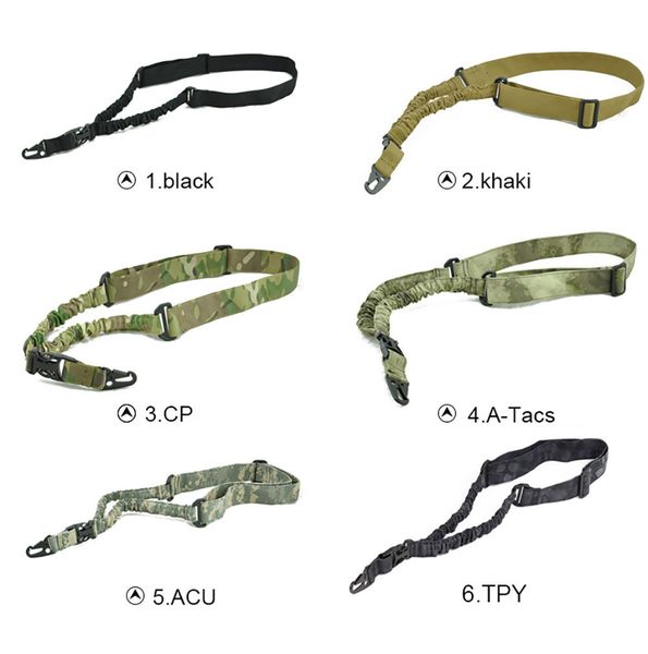 1 rifle strap combat with adjustable bungee tactical single point gun airsoft hunting sling for outdoor sun
1 rifle strap combat with adjustable bungee tactical single point gun airsoft hunting sling for outdoor sun