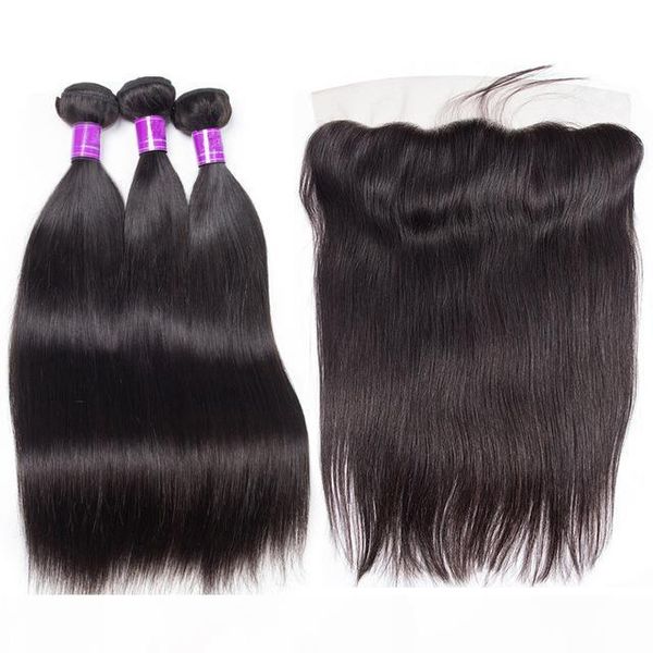 3 bundles with lace frontal 4pcs lot mink brazilian straight hair bundles with frontal jet natural black color virgin straight hair weave, Black;brown
3 bundles with lace frontal 4pcs lot mink brazilian straight hair bundles with frontal jet natural black color virgin straight hair weave, Black;brown