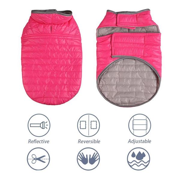 reversible small dog down jacket dual colors reflective winter dog clothes for large dogs pet chihuahua coat french bull bbypim
reversible small dog down jacket dual colors reflective winter dog clothes for large dogs pet chihuahua coat french bull bbypim