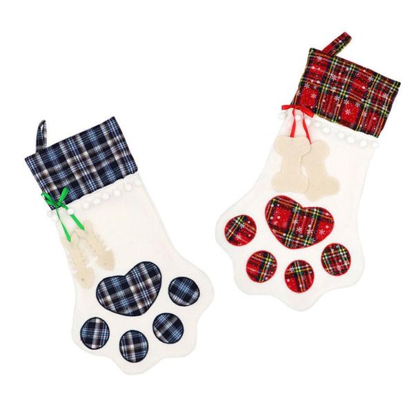 Christmas Stocking Pet Dog Plaid Gift Bag Animal Stocking Candy Bags Socks Xmas Tree Hanging Pendant Christmas Decor
Christmas Stocking Pet Dog Plaid Gift Bag Animal Stocking Candy Bags Socks Xmas Tree Hanging Pendant Christmas Decor