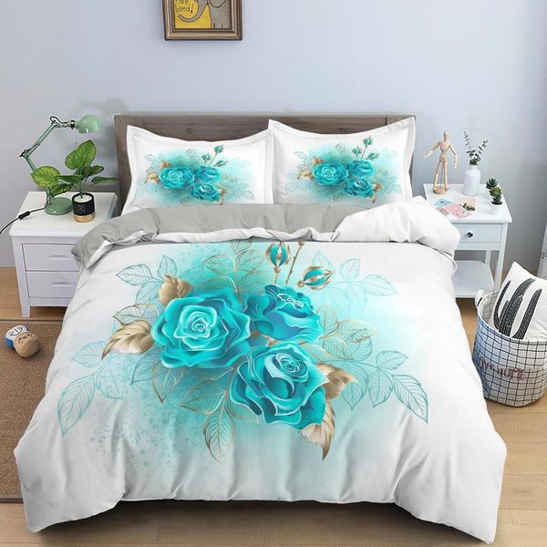 bedding sets blue rose floral duvet cover bed linen bedclothes twin//king size for kids room girls
bedding sets blue rose floral duvet cover bed linen bedclothes twin//king size for kids room girls