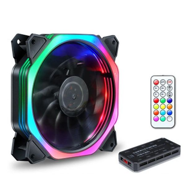 adjustable computer cooling fan quiet 120mm rgb fan pc case fan cooler rgb cooler fans for computer cooler with controller
adjustable computer cooling fan quiet 120mm rgb fan pc case fan cooler rgb cooler fans for computer cooler with controller