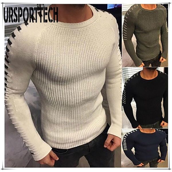 men's sweaters 2021 autumn winter mens pullover men casual long sleeve o-neck patchwork knitted loose pullovers sweater pull homme1, White;black
men's sweaters 2021 autumn winter mens pullover men casual long sleeve o-neck patchwork knitted loose pullovers sweater pull homme1, White;black