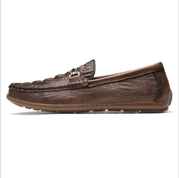men handmade business shoes genuine leather men loafers slip on fashion shoes men moccasins flats zapatos de hombre, Black
men handmade business shoes genuine leather men loafers slip on fashion shoes men moccasins flats zapatos de hombre, Black