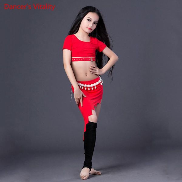 stage wear girls modal belly dance clothes 2pcs skirt +underwear for round neck suit ballroom, Black;red
stage wear girls modal belly dance clothes 2pcs skirt +underwear for round neck suit ballroom, Black;red