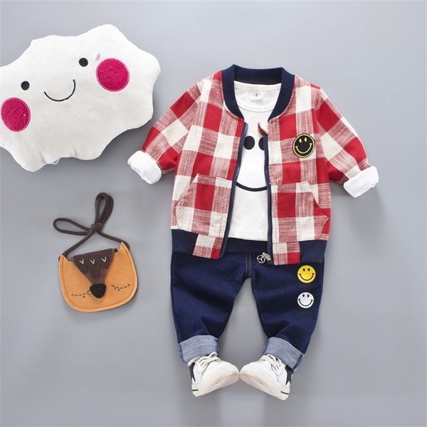 baby sets spring fall toddler infant clothes plaid coat long sleeve t shirt jeans 3pcs kids suits clothing a0078 y200525, White
baby sets spring fall toddler infant clothes plaid coat long sleeve t shirt jeans 3pcs kids suits clothing a0078 y200525, White
