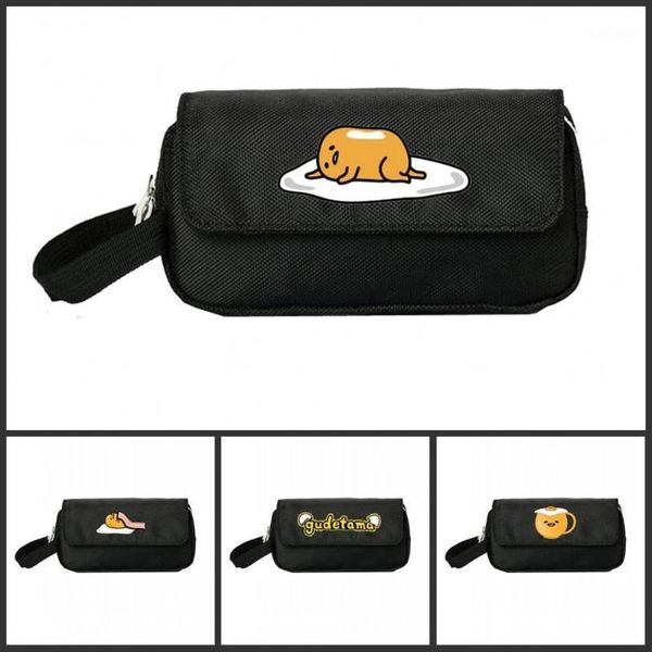 gudetama pencill case women cosmetic cases makeup bag child girls double zipper pecill bag handbag purse new1
gudetama pencill case women cosmetic cases makeup bag child girls double zipper pecill bag handbag purse new1