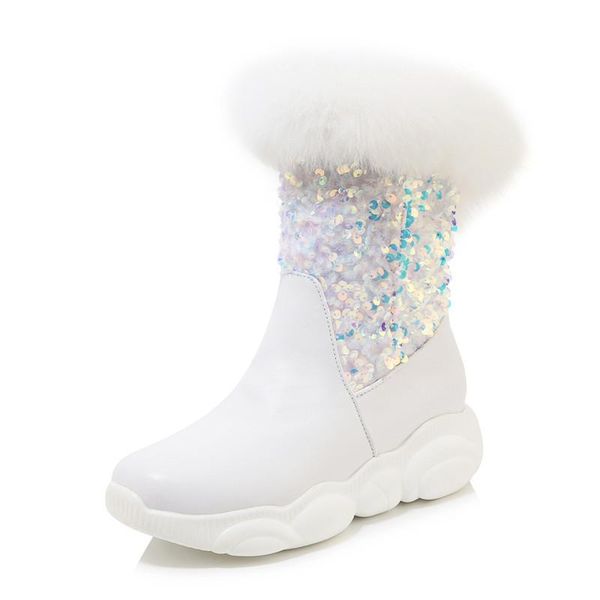 fanyuan keep warm boots new snow boots comfortable keep warm women winter fashion sequins med heels ankle, Black
fanyuan keep warm boots new snow boots comfortable keep warm women winter fashion sequins med heels ankle, Black