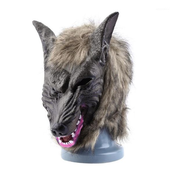 latex animal wolf head mask with hair halloween party fancy scary dress costume horror anonymous face masks1
latex animal wolf head mask with hair halloween party fancy scary dress costume horror anonymous face masks1