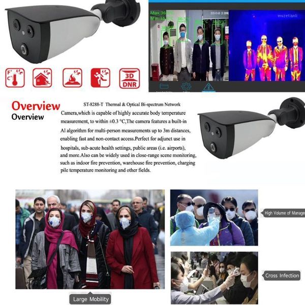thermal camera 1080p ip camera ai human body temperature indicator binocular for fever detection with alarm function cam1
thermal camera 1080p ip camera ai human body temperature indicator binocular for fever detection with alarm function cam1
