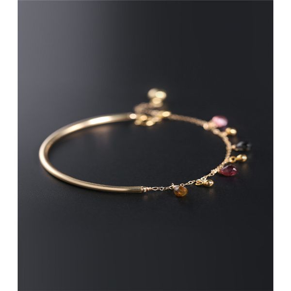 daimi colorful tourmaline bracelet women's day genuine natural yellow 14k bag jin caibao bracelet gift customization q1201, Black
daimi colorful tourmaline bracelet women's day genuine natural yellow 14k bag jin caibao bracelet gift customization q1201, Black