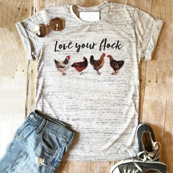 chicken shirt love your flock farm tshirt graphic tees 2020 women plus size print tee rose girls harajuku clothing, White
chicken shirt love your flock farm tshirt graphic tees 2020 women plus size print tee rose girls harajuku clothing, White